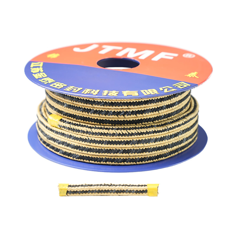 Fat Cord Graphite Aramid Fiber Zebra geflochtene Stopfbuchspackung